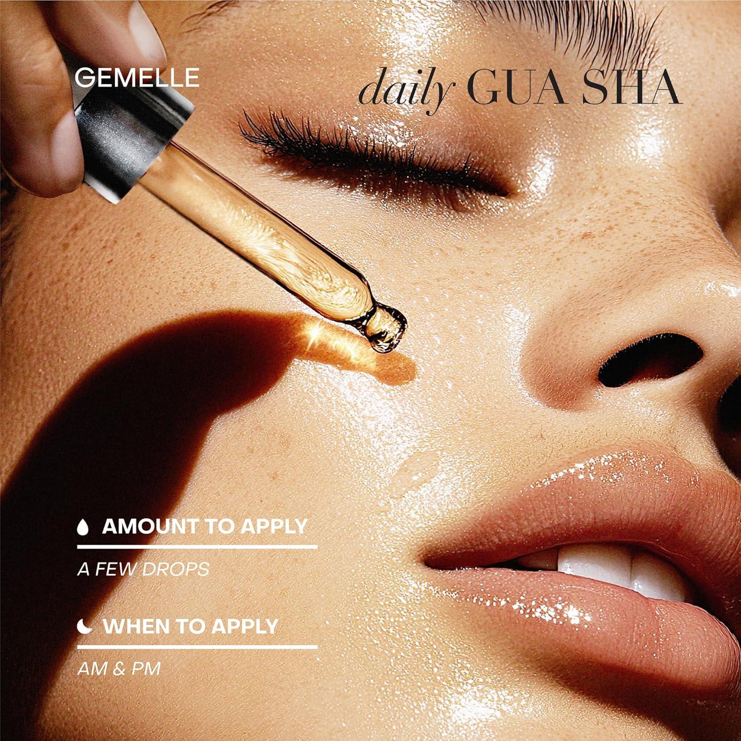 Aceite Facial Gua Sha GEMELLE 15ml - Hidratante Natural