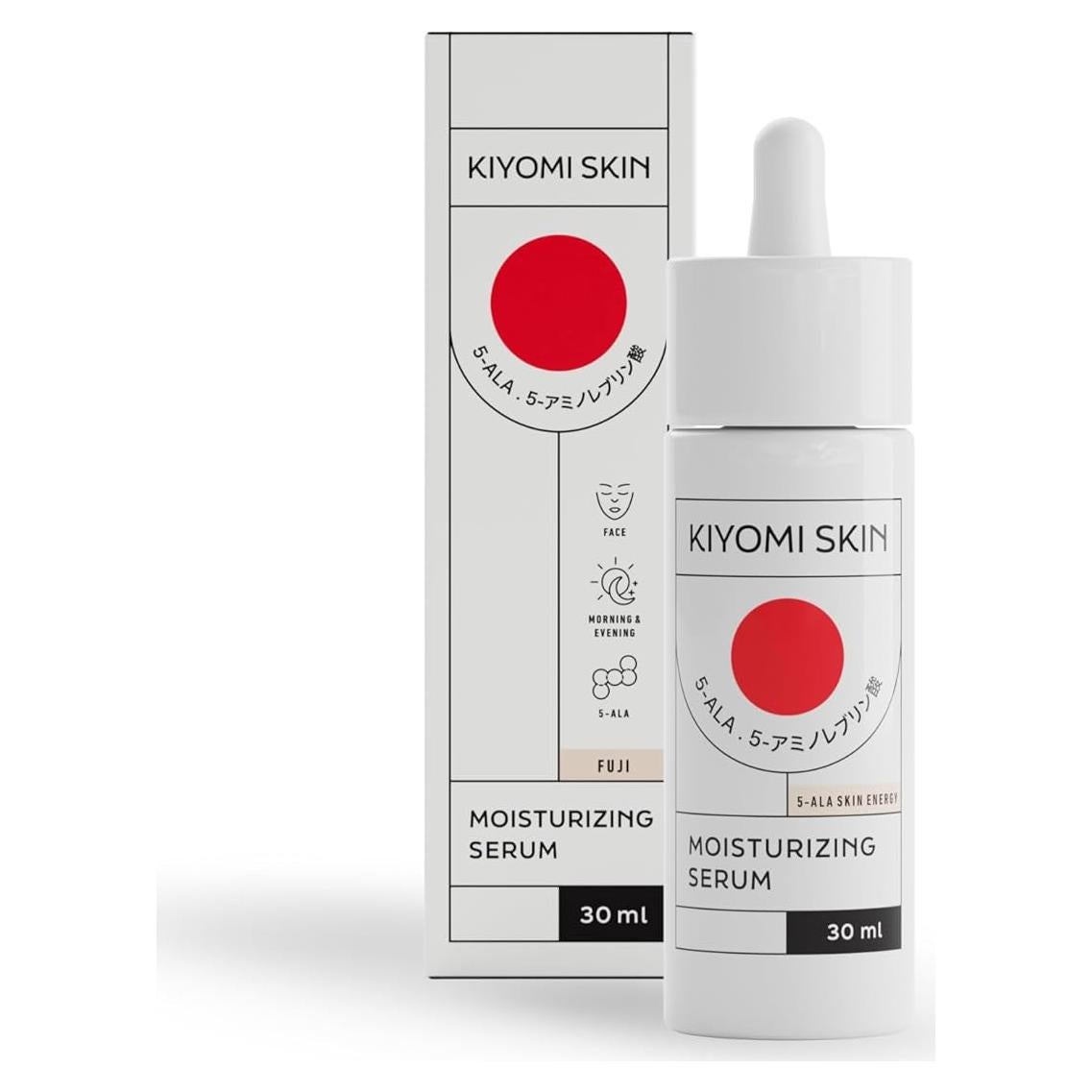 Suero Hidratante KIYOMI SKIN 5-ALA y Ácido Hialurónico 108g