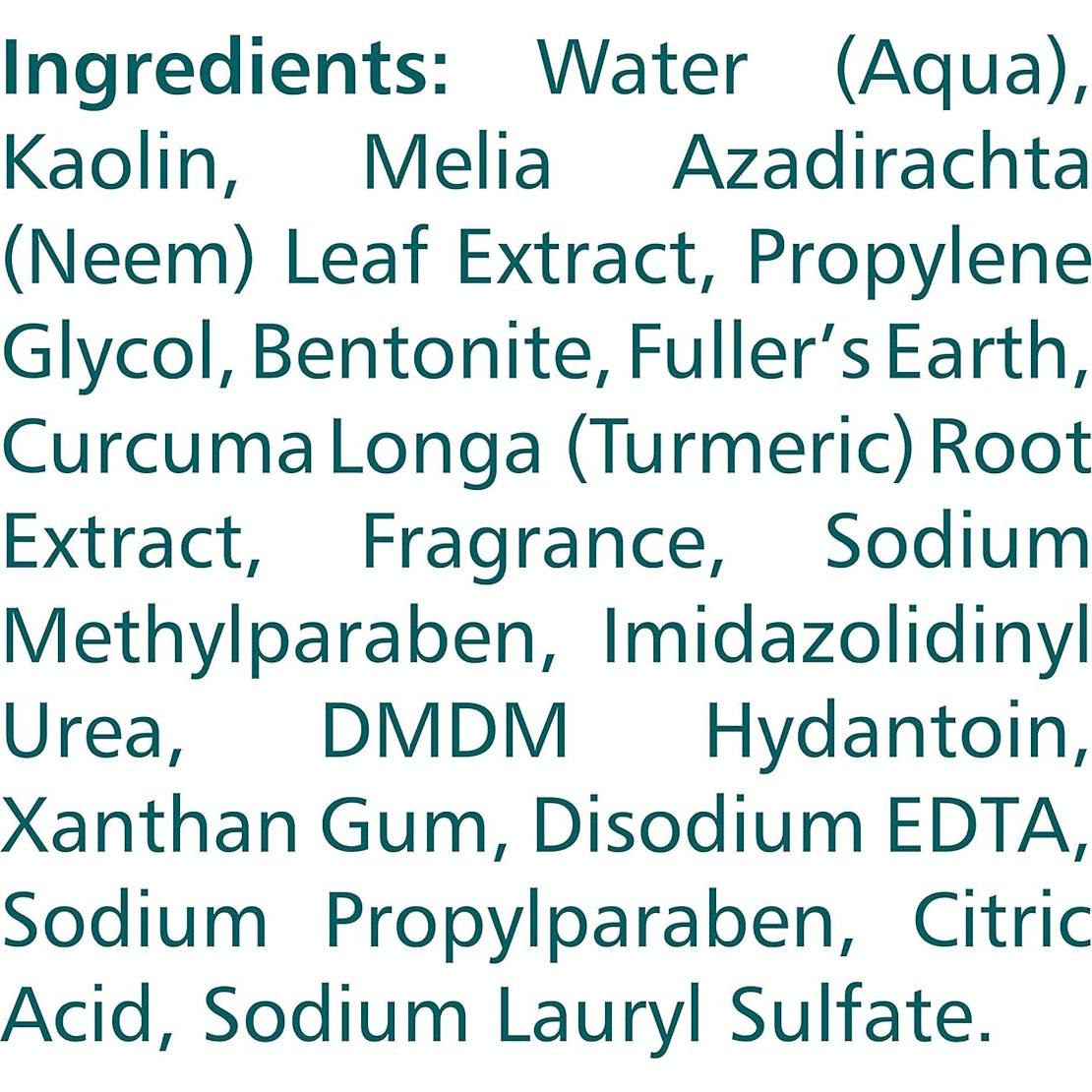 Máscara Purificante Himalaya Neem 143 g - Reduce Acné y Oleosidad