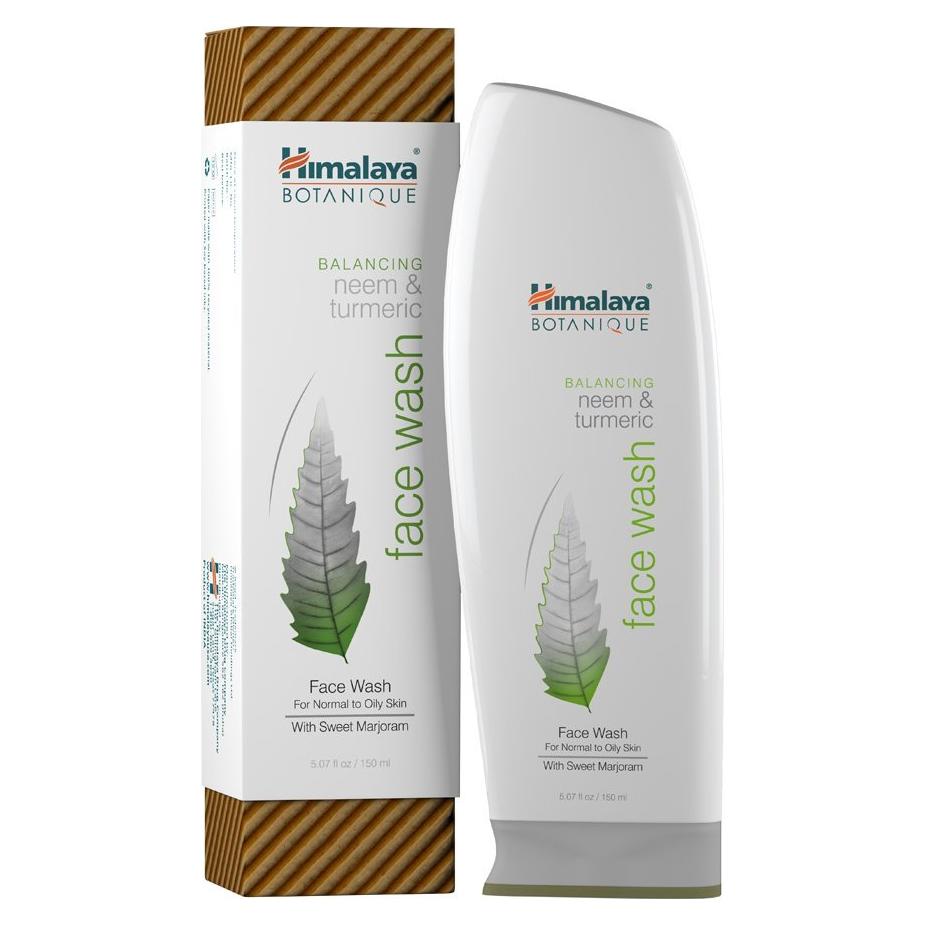 Limpiador Facial Himalaya Neem y Cúrcuma 150 ml Vegano