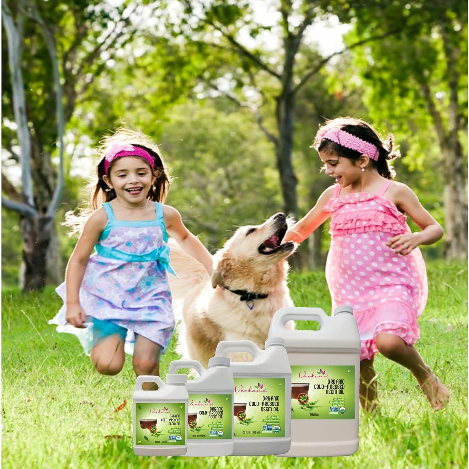 Aceite de Neem Puro Verdana 32 oz - Orgánico, Sin Aditivos