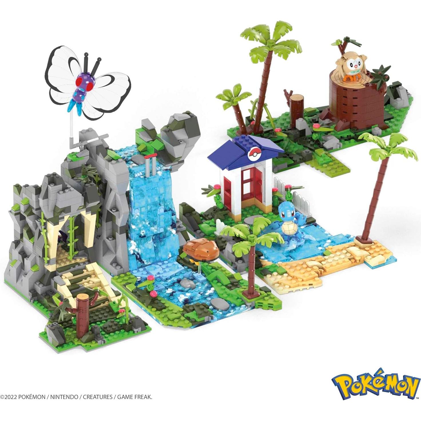 MEGA Juguetes de Construcción Pokémon Selva 1362 Piezas