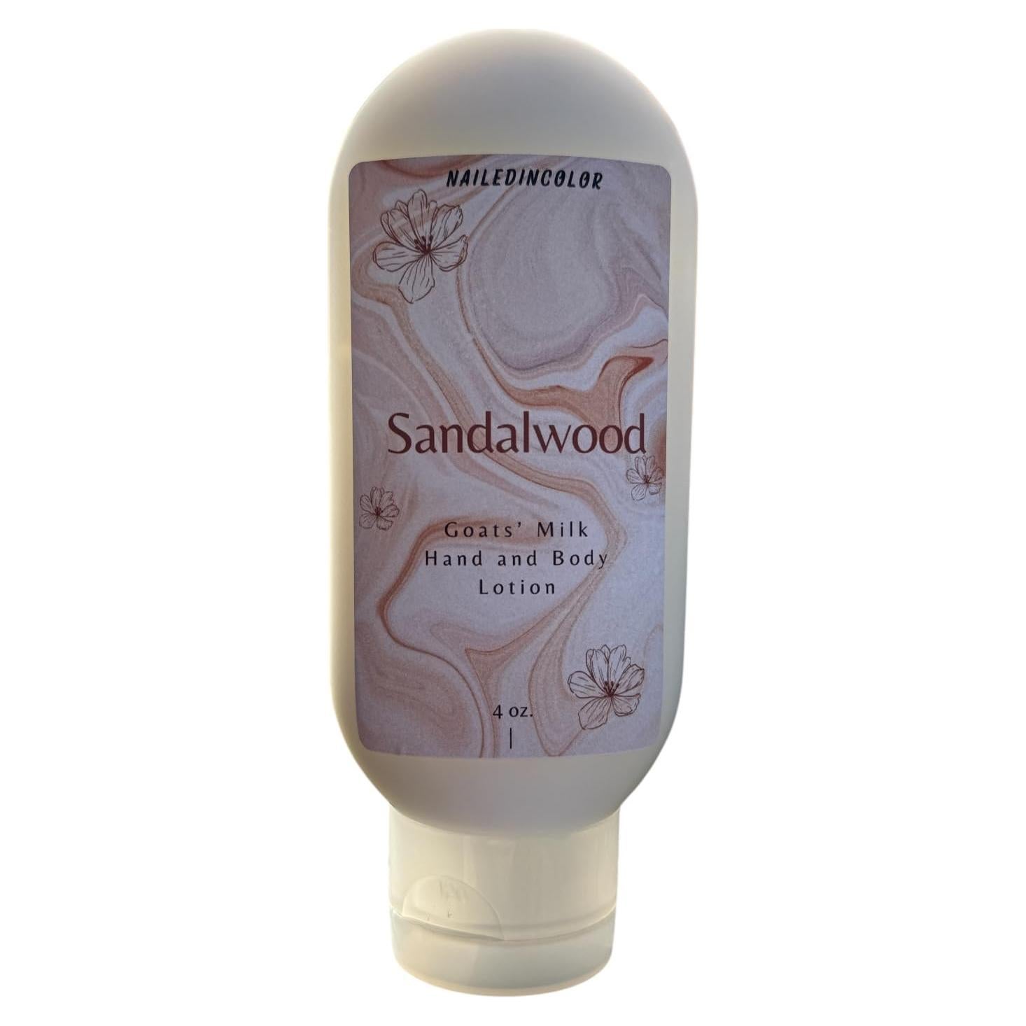 Loción Corporal y de Manos Sándalo 113g - Hidratante Natural