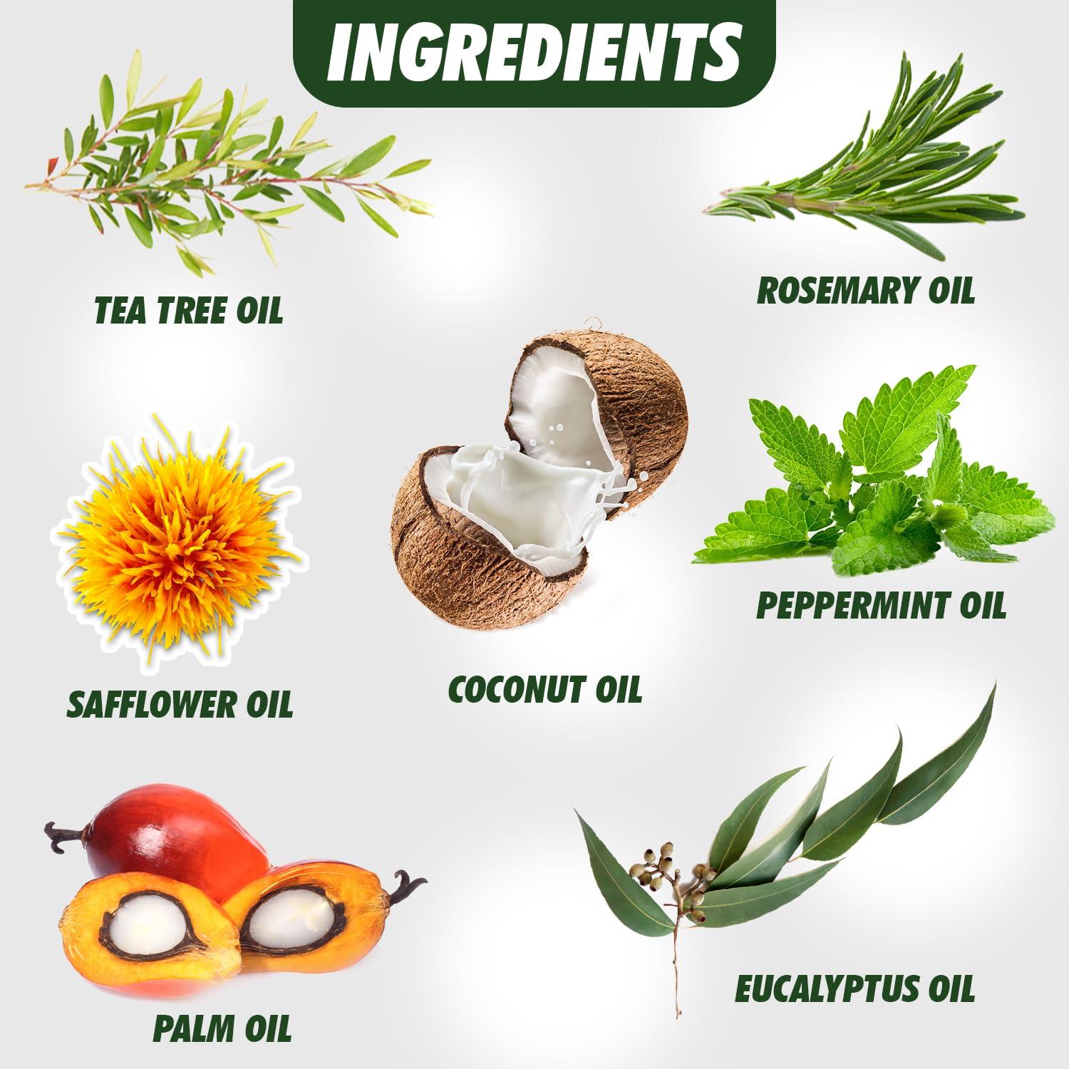 Jabón Antifúngico Natural Natrulo 113g - Aceite de Árbol de Té