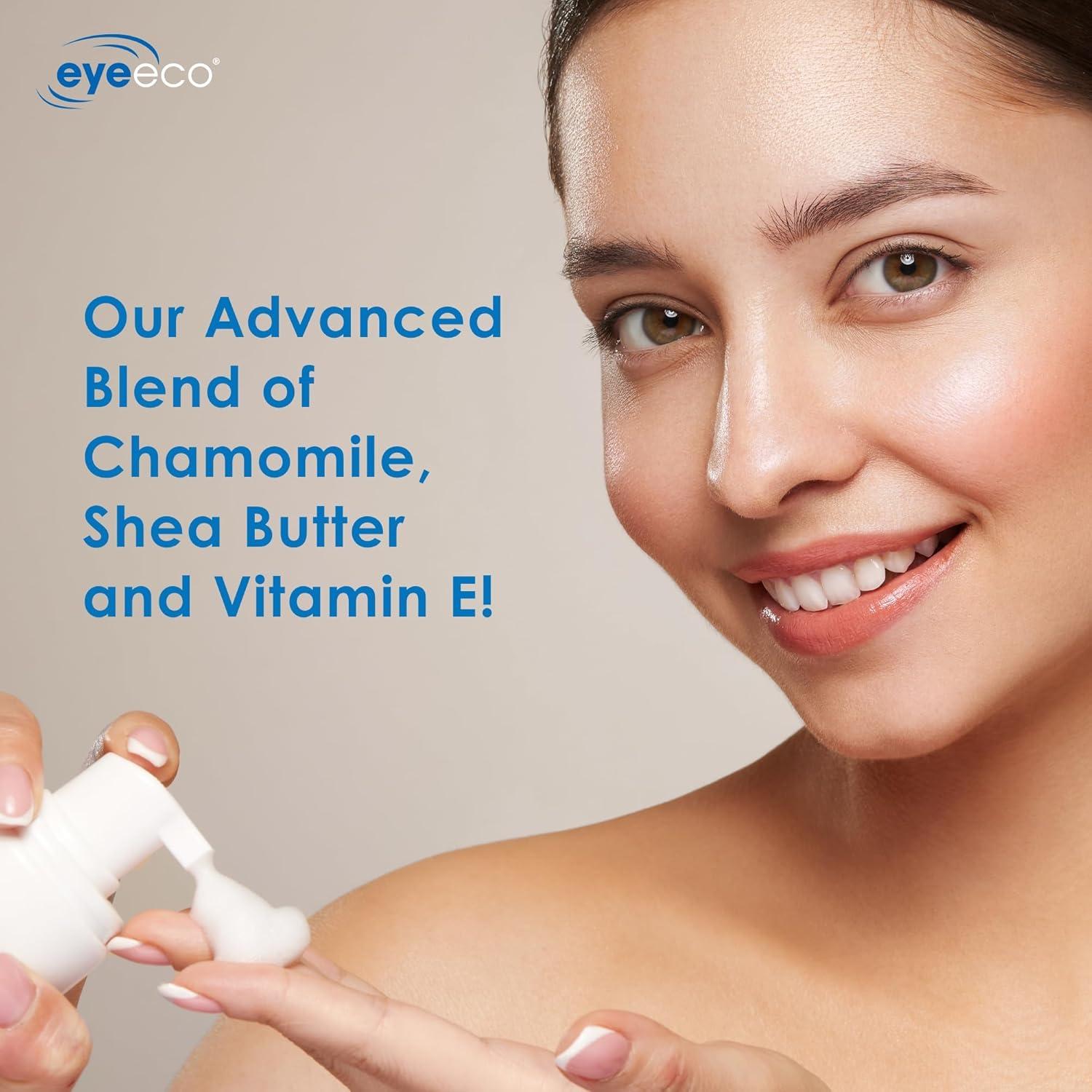 Limpiador Facial y de Párpados EyeEco 50mL - No Irritante