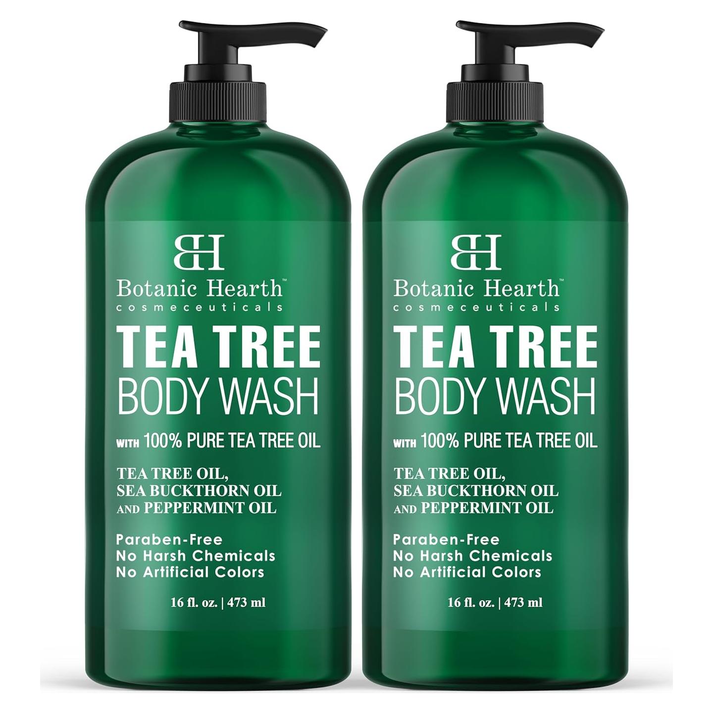 Jabón Corporal Antifúngico Botanic Hearth 473 ml Set de 2