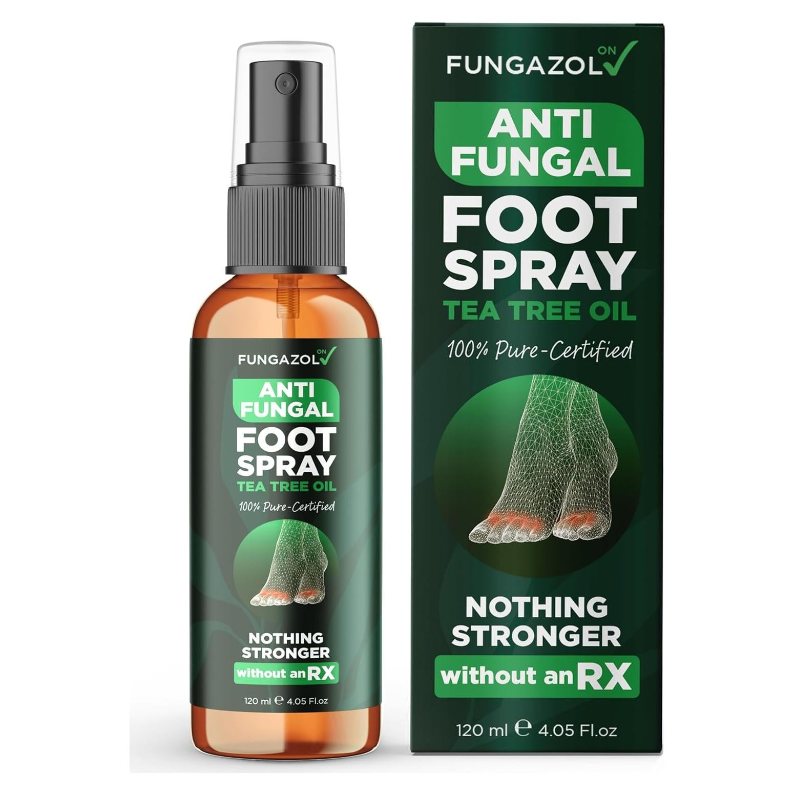 Spray antifúngico para pies Terramed Just Think Comfort 120ml