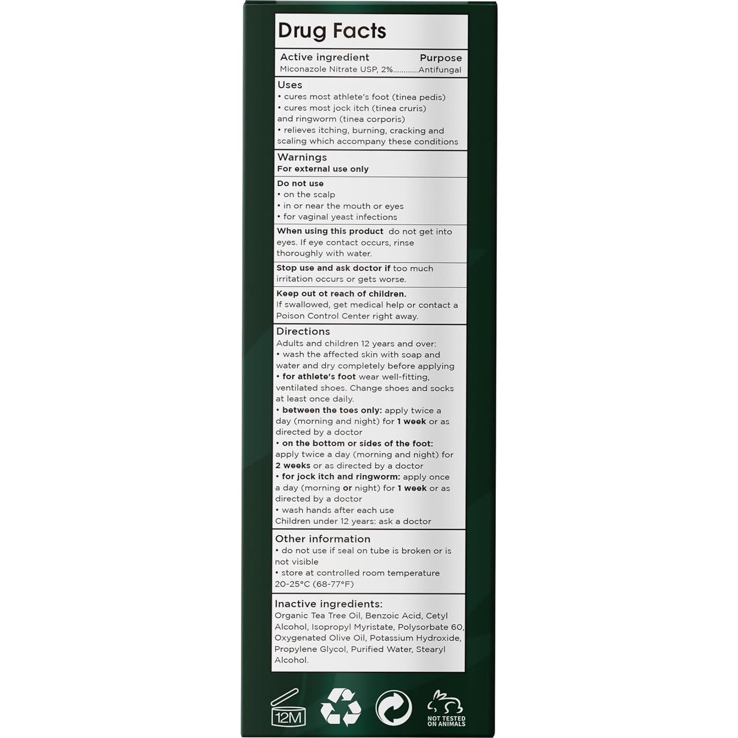 Spray antifúngico para pies Terramed Just Think Comfort 120ml