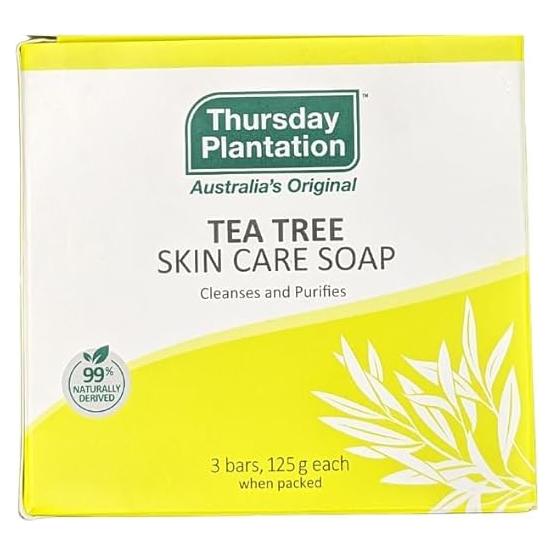 Jabón de Árbol de Té Thursday Plantation 113 g - Natural