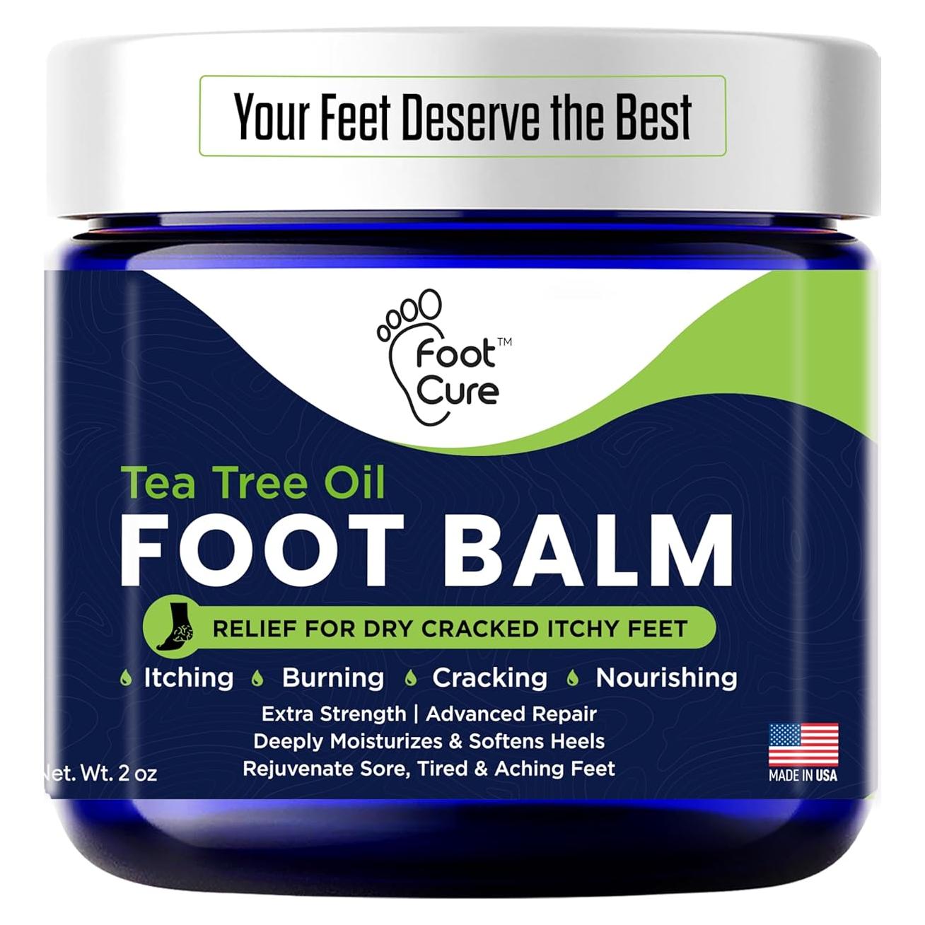 Bálsamo Hidratante para Pies FOOT CURE 56.7g - Alivio Pie de Atleta