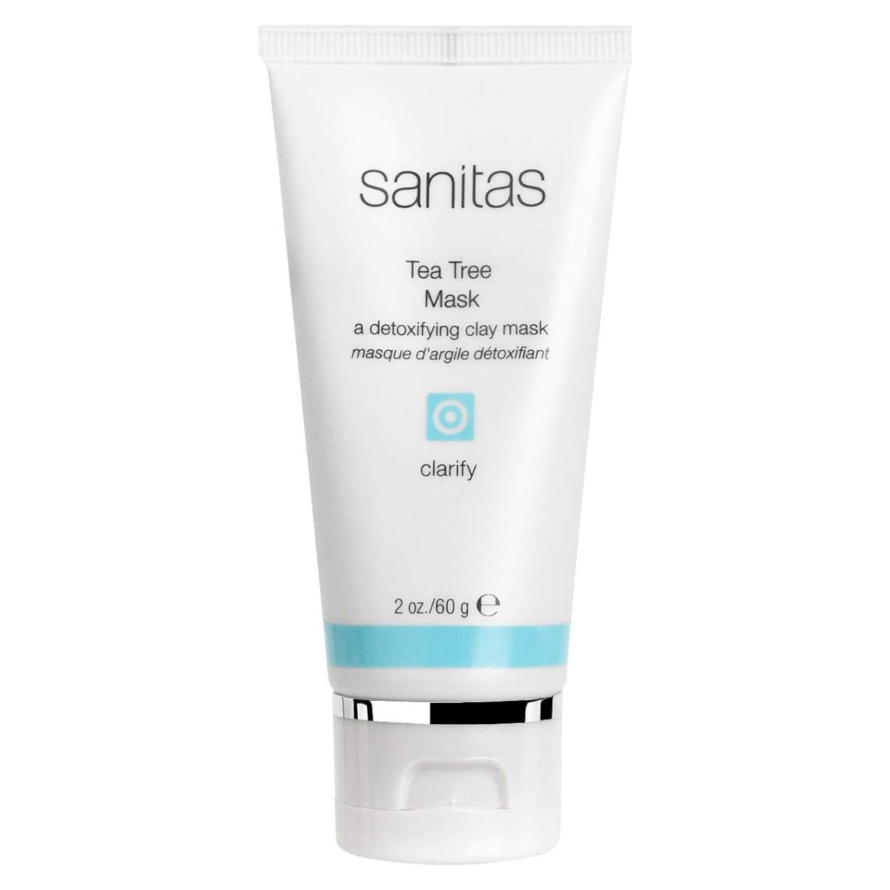 Mascarilla Purificante Sanitas Skincare con Arcilla y Ácido Salicílico 56.7g