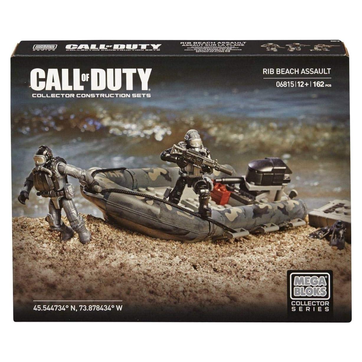 Mega Bloks Call of Duty Asalto Playa RIB 162 Piezas