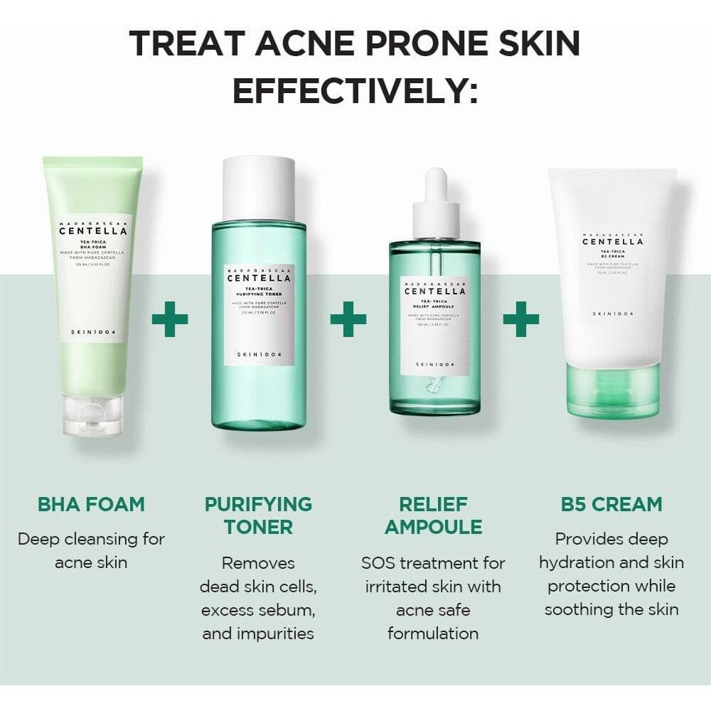 Crema Hidratante Facial SKIN1004 B5 75ml - Piel Sensible