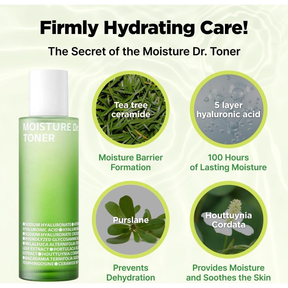 Tónico Hidratante ISOI Dr. Soothing 130ml con Ceramida y Ácido Hialurónico