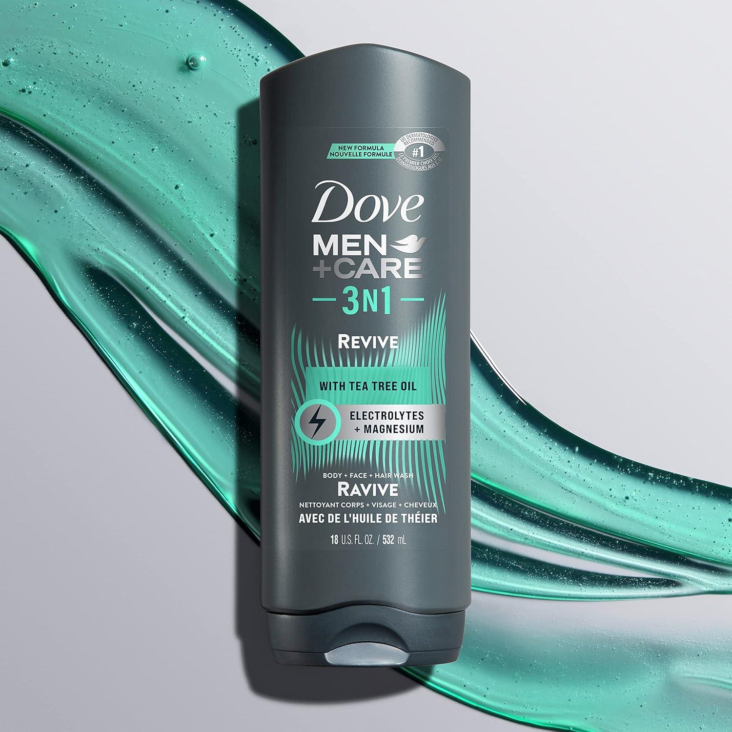 Dove Men+Care Gel de Ducha 3 en 1 Revitalizante 510 ml