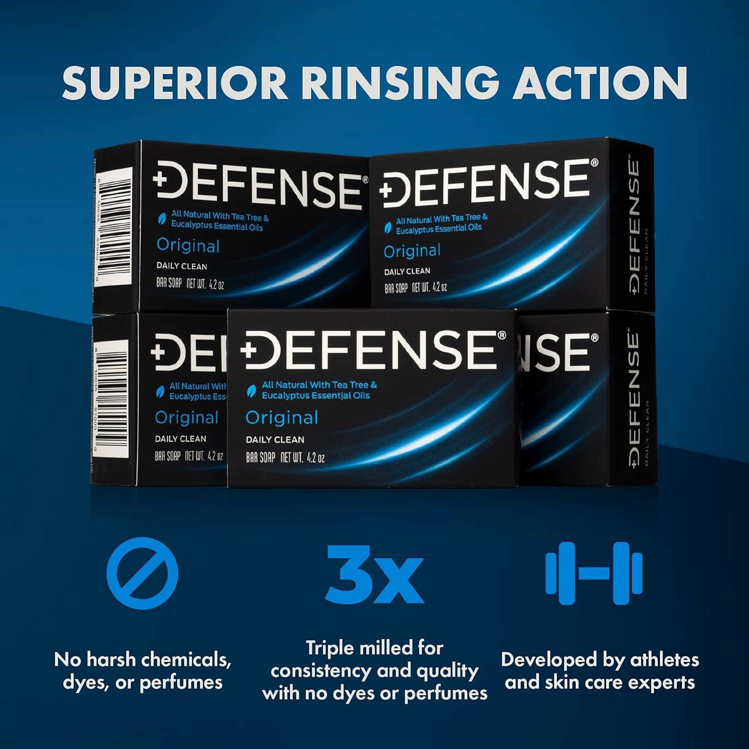 Jabón Natural en Barra Defense Soap 5pk - Árbol de Té y Eucalipto