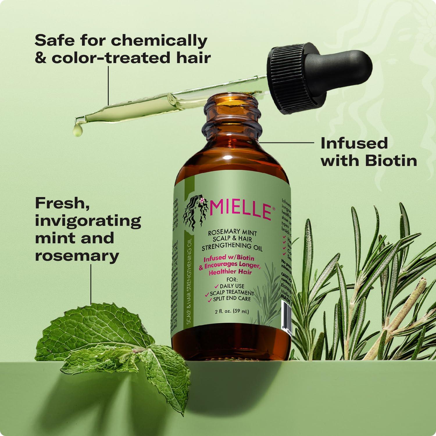 Aceite para el Cabello Mielle Organics Romero y Menta 59ml