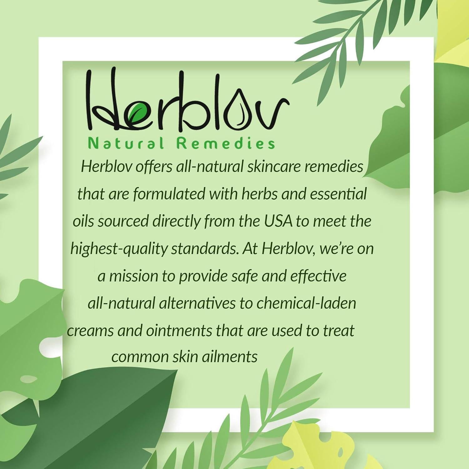 Jabón de Aceite de Árbol de Té Herblov 113g - Limpiador Facial y Corporal