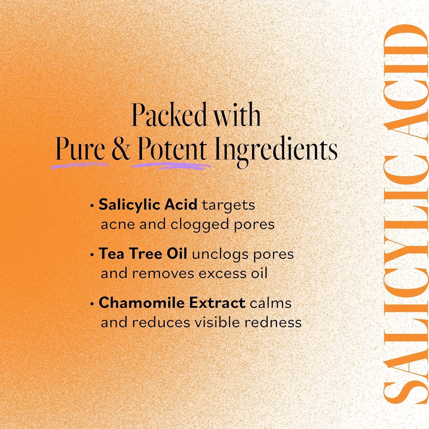 Limpiador Facial Derma E 177 ml - Control Acné con Ácido Salicílico