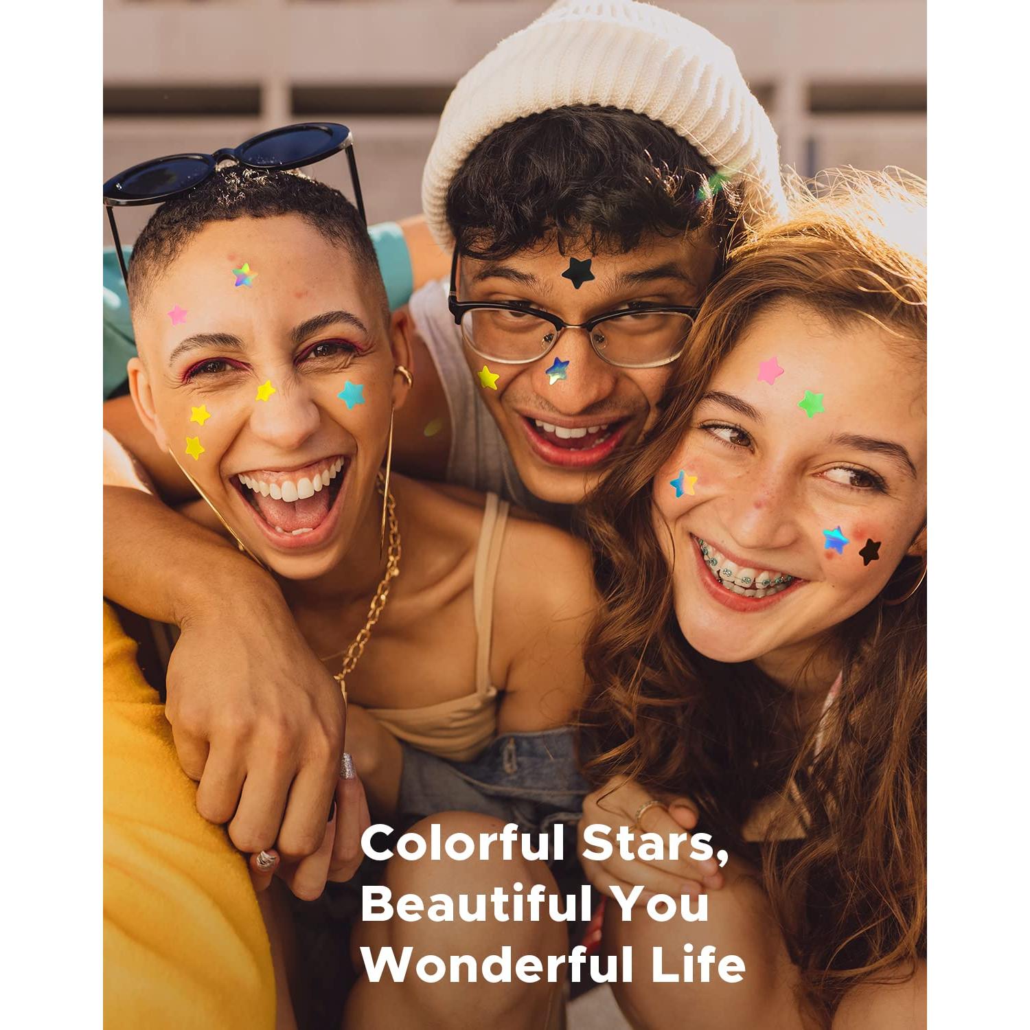 Parches para Acné LitBear 168 Puntos Estrella Hidrocoloide