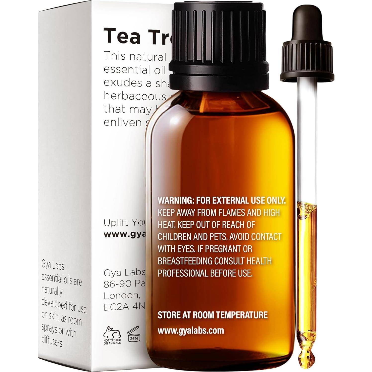 Aceite Esencial de Árbol de Té Gya Labs 30 ml - Puro y Natural