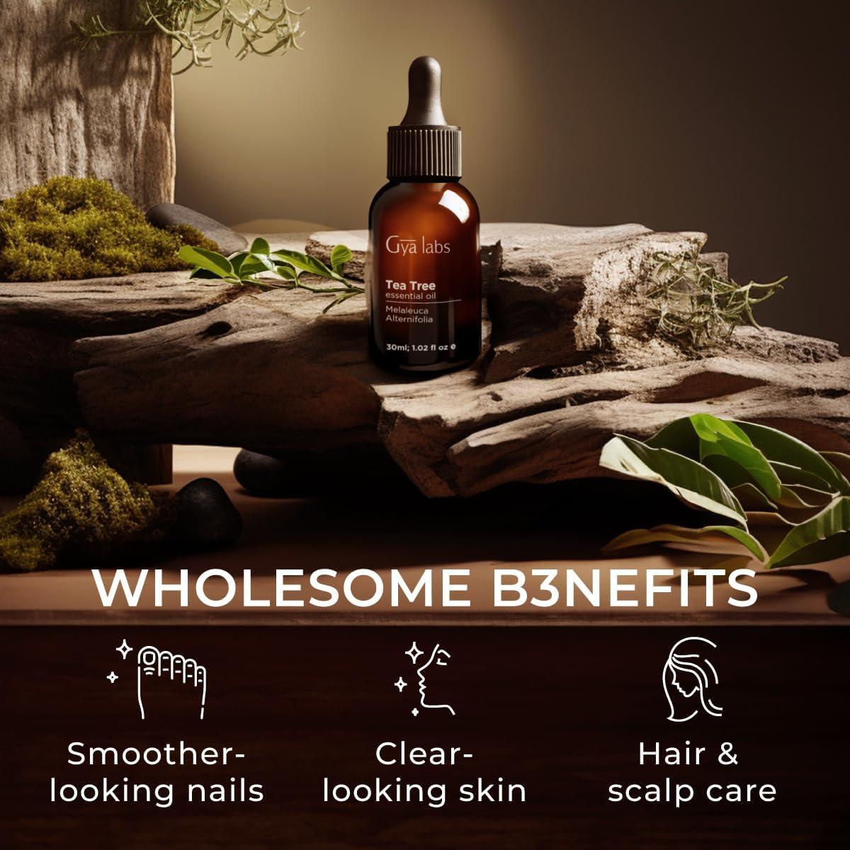 Aceite Esencial de Árbol de Té Gya Labs 30 ml - Puro y Natural