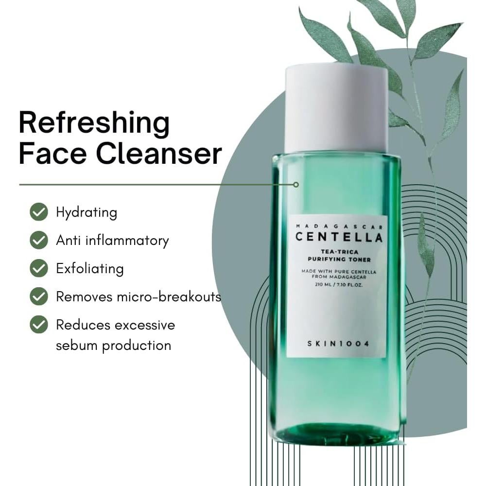 Tónico Facial Hidratante SKIN1004 210ml con Centella y BHA