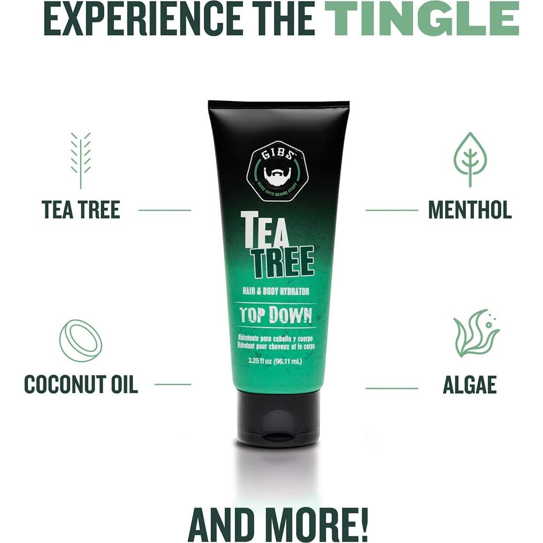 Hidratante para Cabello y Cuerpo GIBS Top Down 96.5 ml