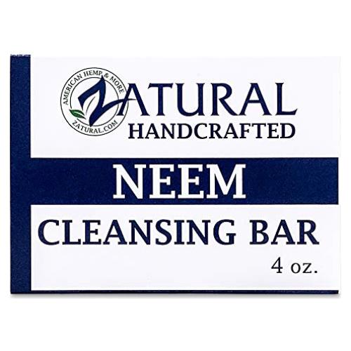 Jabón Limpiador Zatural Neem 113g - Piel Sensible - Alivia Irritación