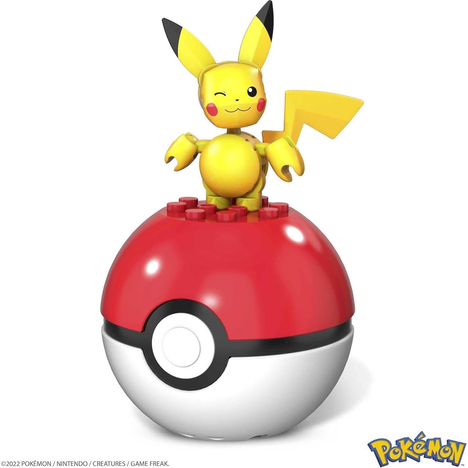 Set de Construcción Mega Construx Pikachu con Poké Ball