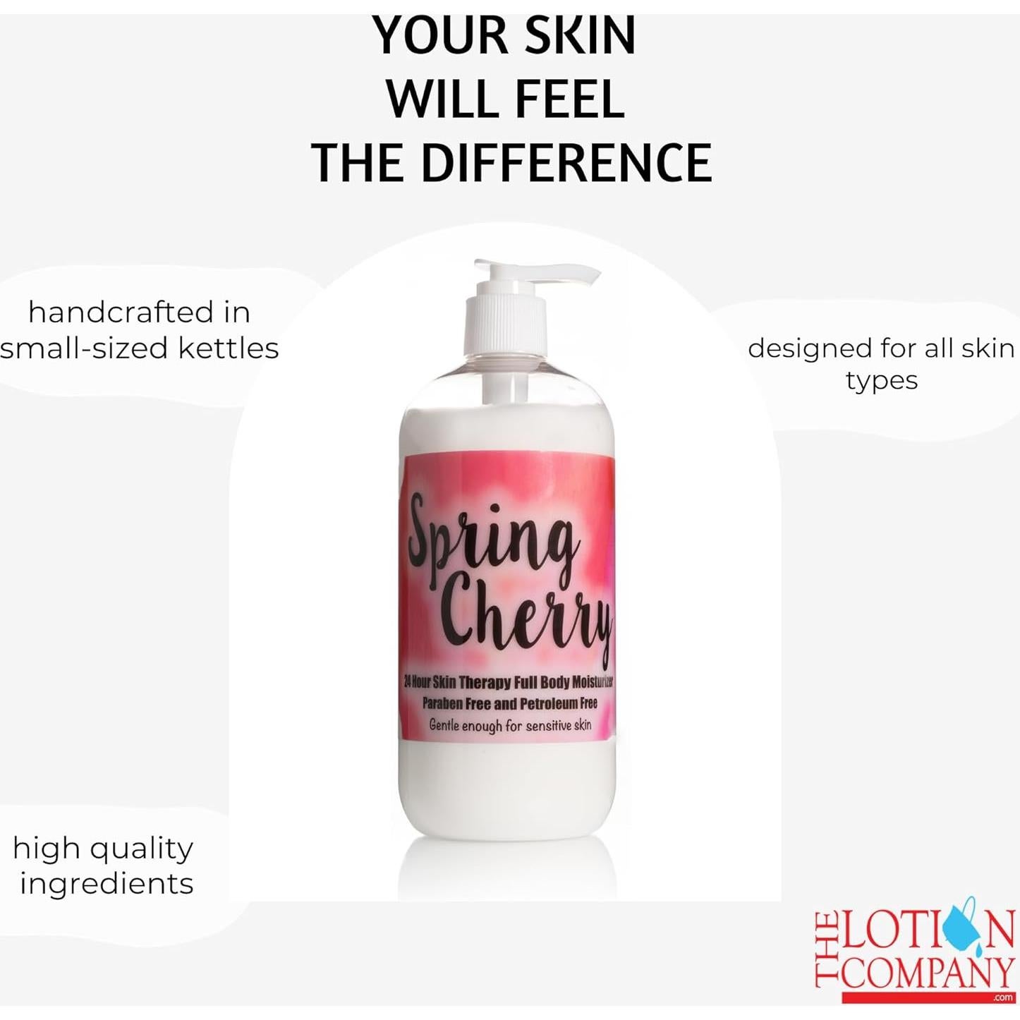 Loción Terapia de Piel 24 Horas Loci Cereza Primavera 453g