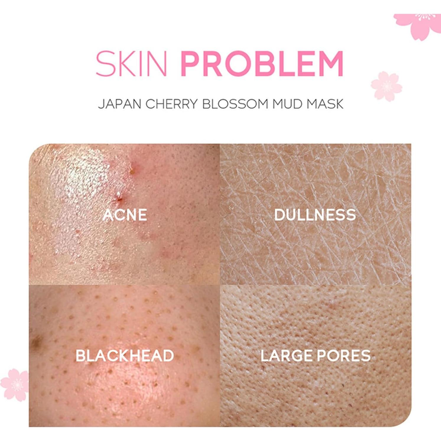 Mascarilla de Arcilla Sakura 100g - Hidratante y Reafirmante