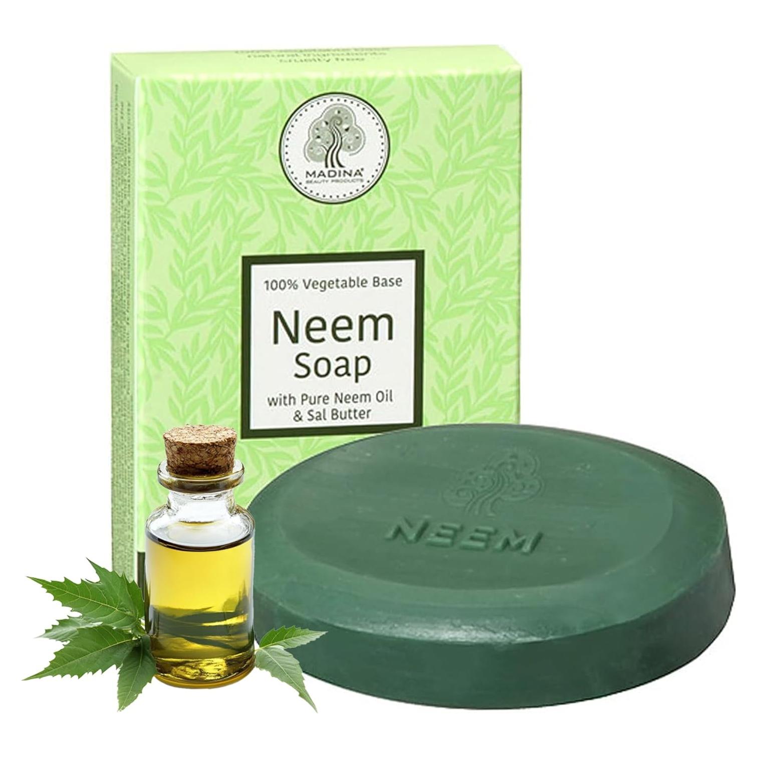 Jabón Madina Neem Advance - Antibacteriano 6x99g - Halal