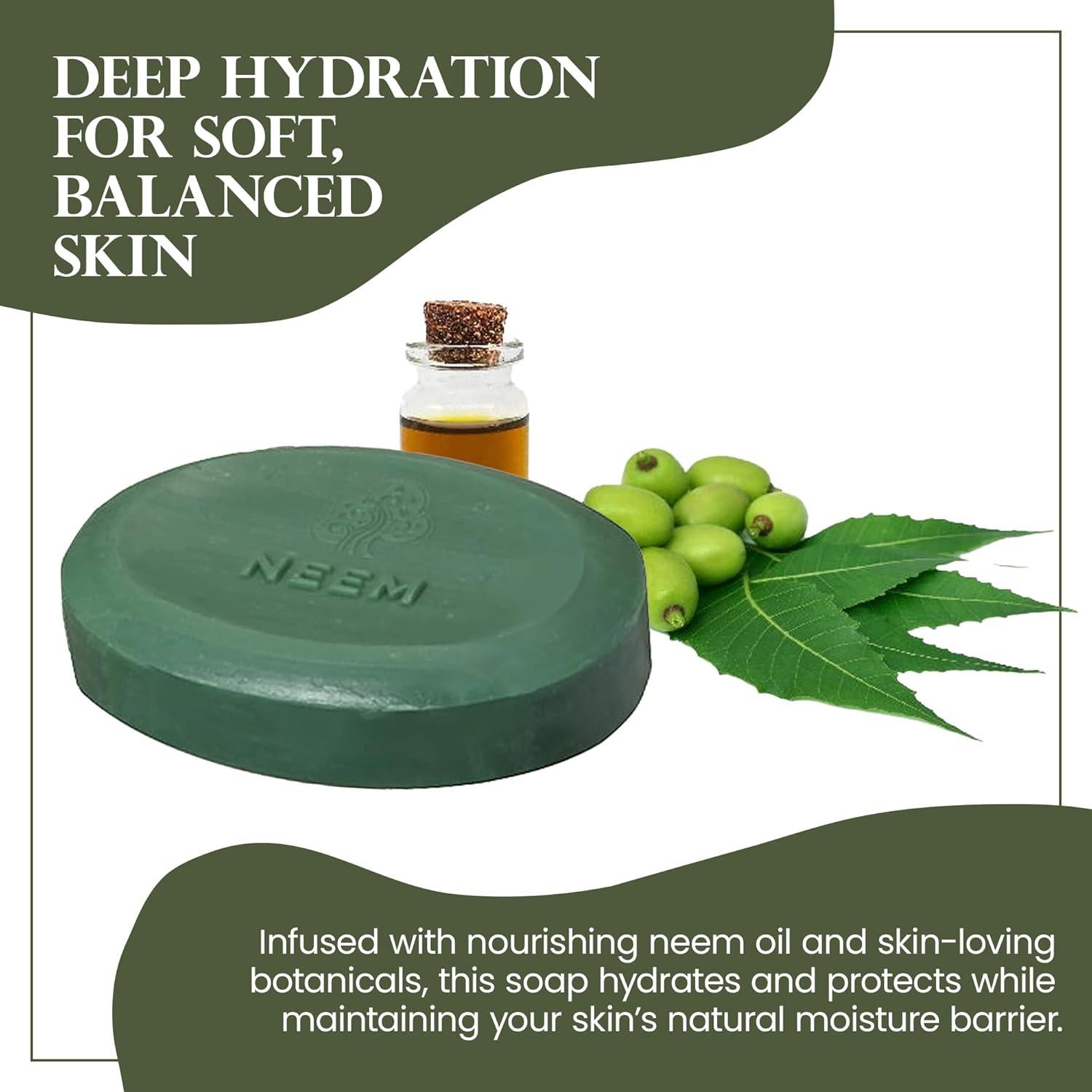 Jabón Madina Neem Advance - Antibacteriano 6x99g - Halal