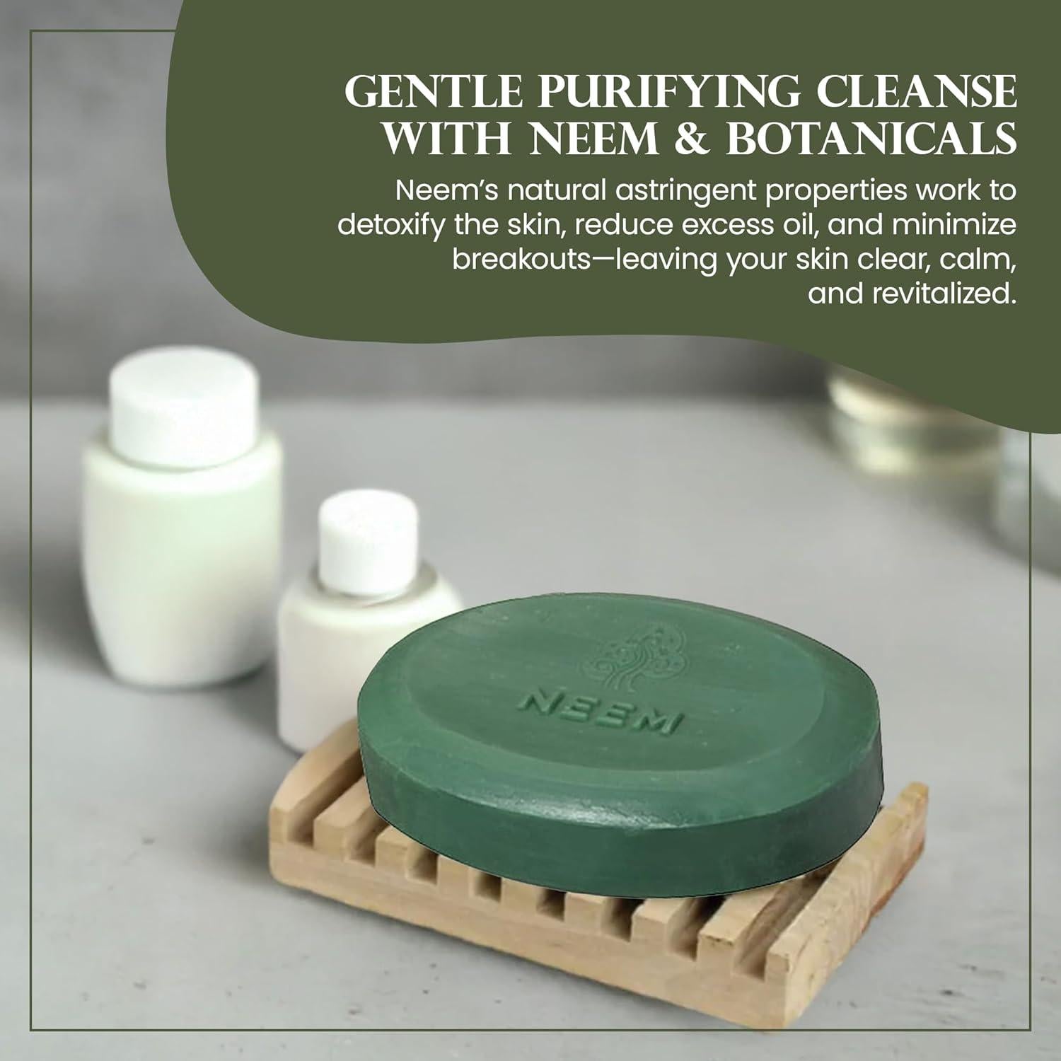 Jabón Madina Neem Advance - Antibacteriano 6x99g - Halal