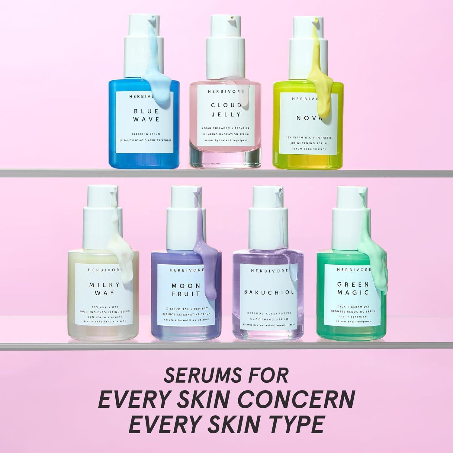 Suero de Bakuchiol Herbivore 30 mL - Alternativa Vegana al Retinol