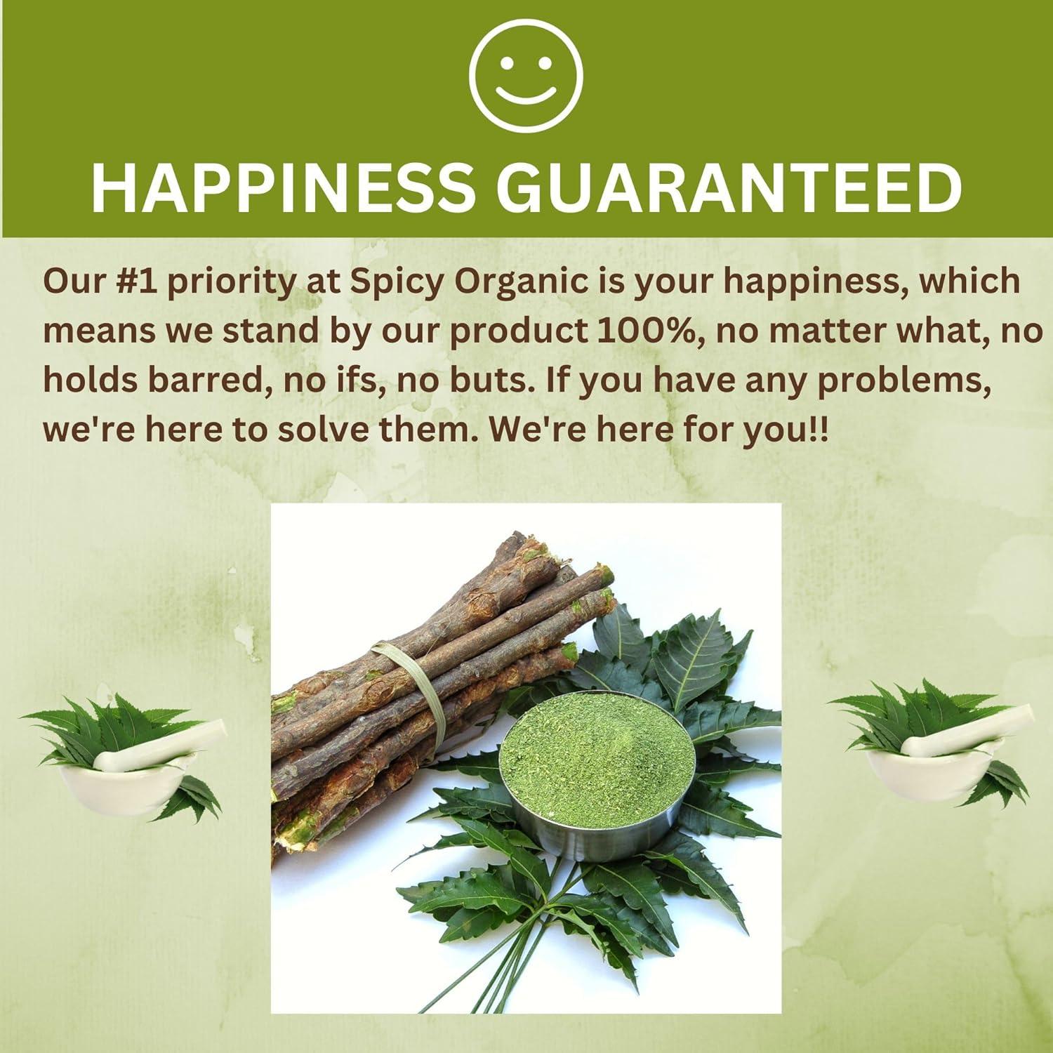 Polvo de Neem Orgánico 453.6 g - Cuidado Cabello y Piel