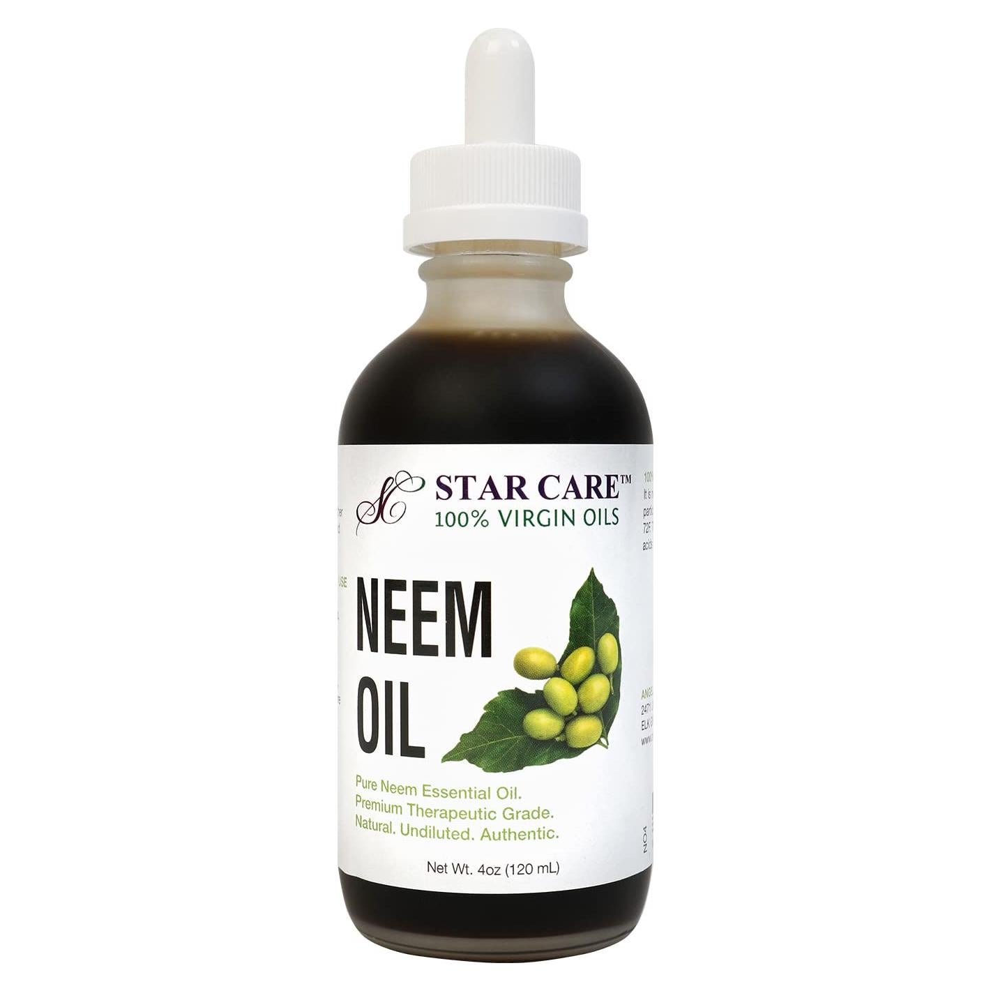 Aceite Virgen de Neem 100% Puro 118ml - Cuidado de Piel y Cabello