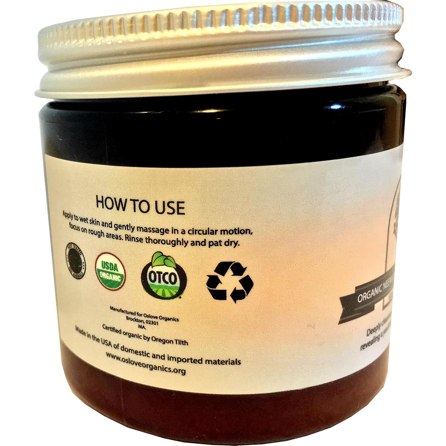 Exfoliante Facial Orgánico Oslove de Neem y Cúrcuma 113g