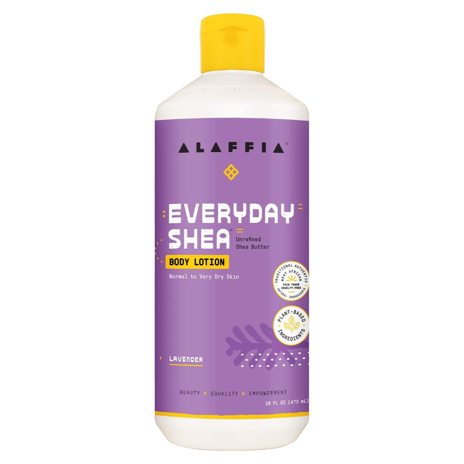 Loción Corporal Alaffia EveryDay Shea 473 ml - Vegana y Sin Crueldad