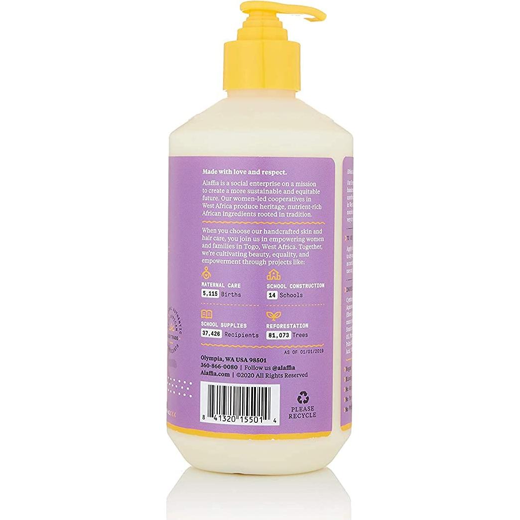 Loción Corporal Alaffia EveryDay Shea 473 ml - Vegana y Sin Crueldad