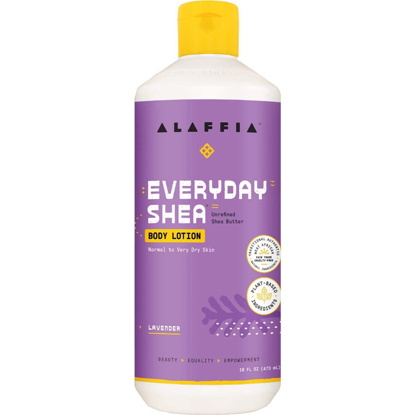 Loción Corporal Alaffia EveryDay Shea 473 ml - Vegana y Sin Crueldad