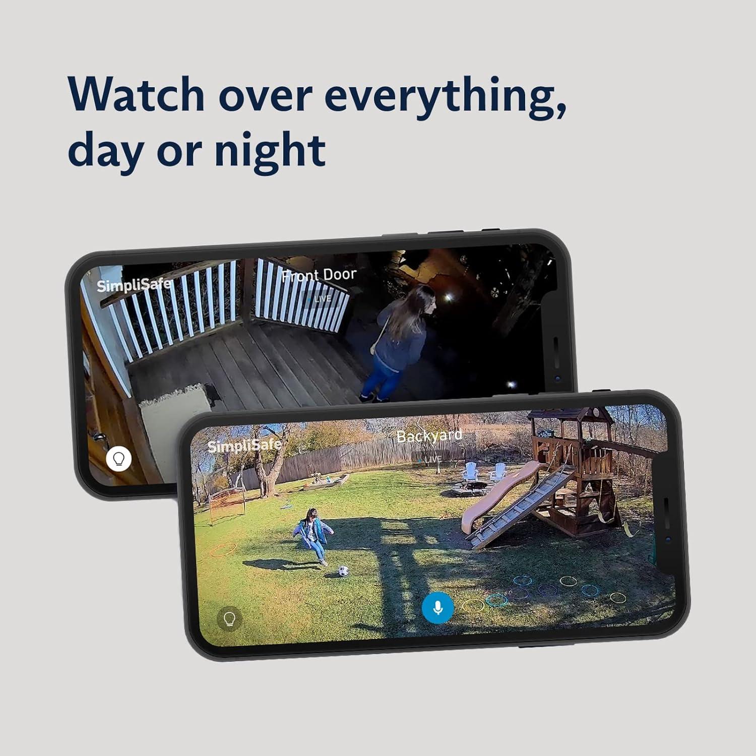 Cámara de Seguridad Inalámbrica SimpliSafe 1080p Exterior