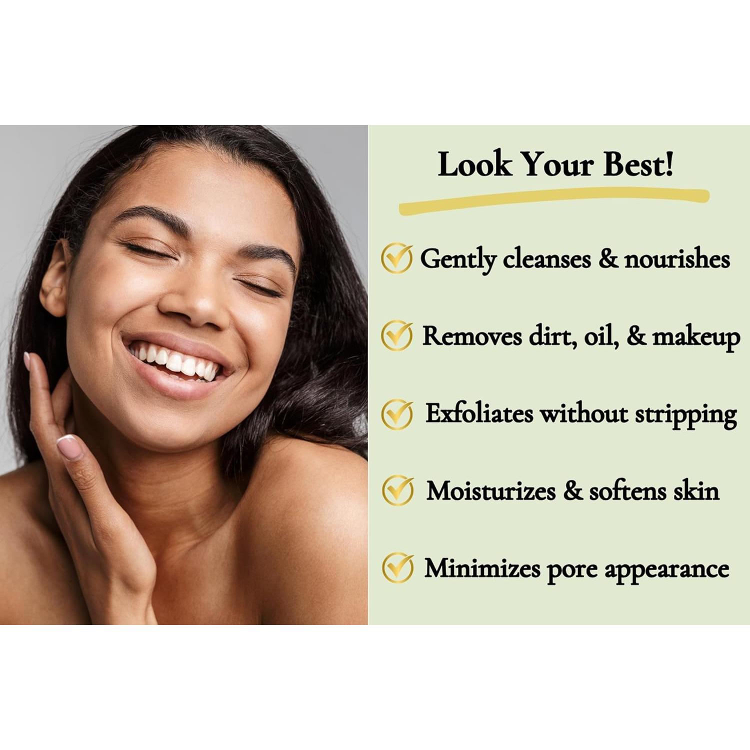 Polvo Limpiador Facial Natural Goldcrest 56.7g - Piel Grasa y Sensible