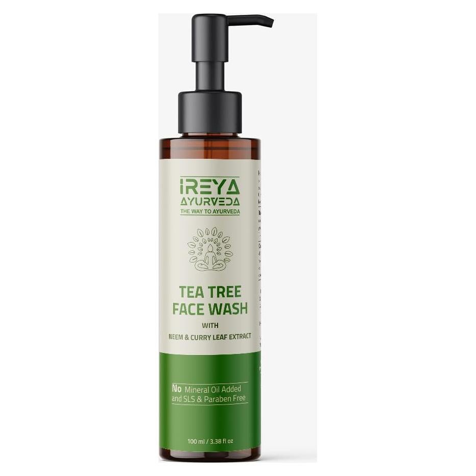 Limpiador Facial Ireya Ayurveda 100ml con Neem y Árbol de Té