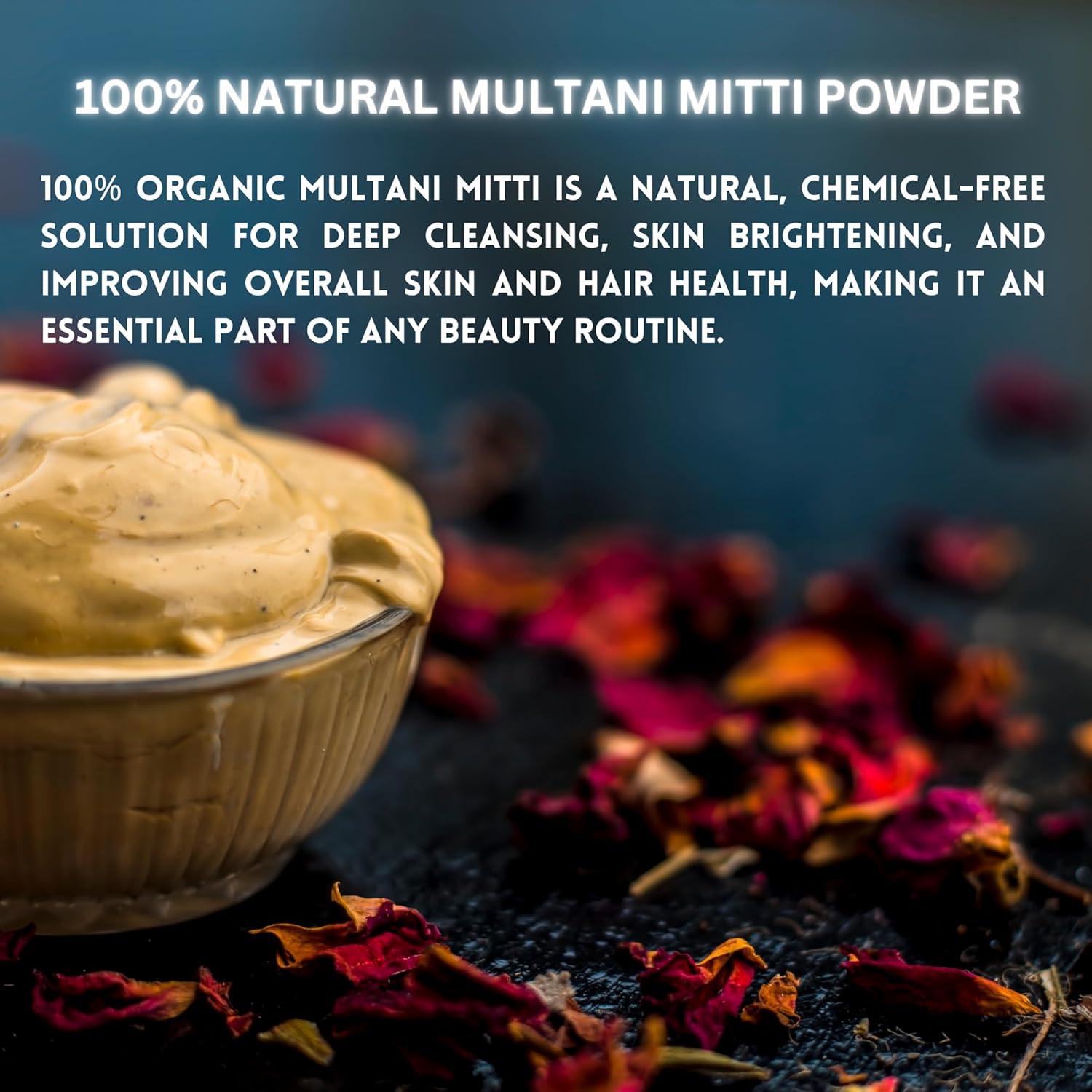 Mascarilla Facial de Arcilla Multani Mitti 150g - Herbs Botanica