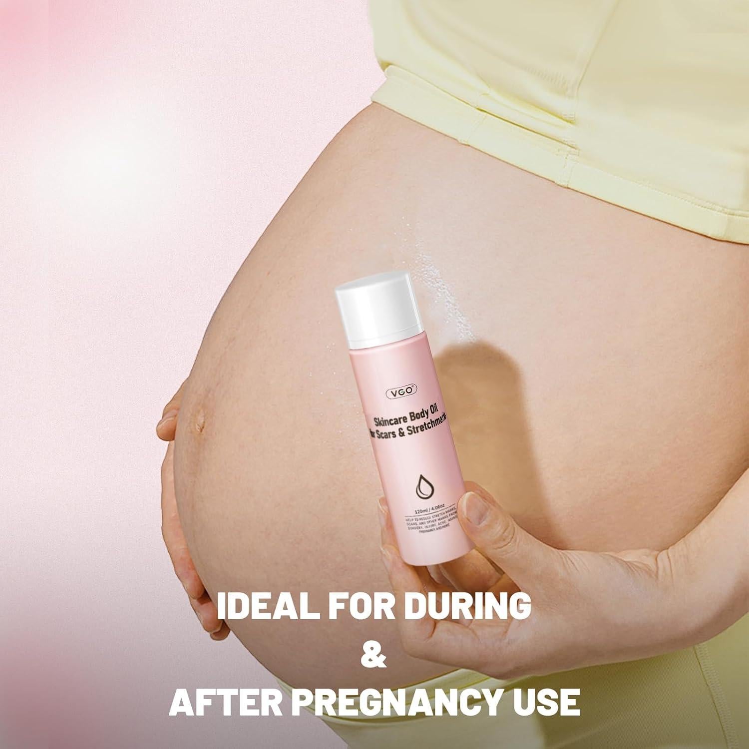 Aceite Corporal VGO 120 ml con Vitamina E Hidratante para Piel Seca