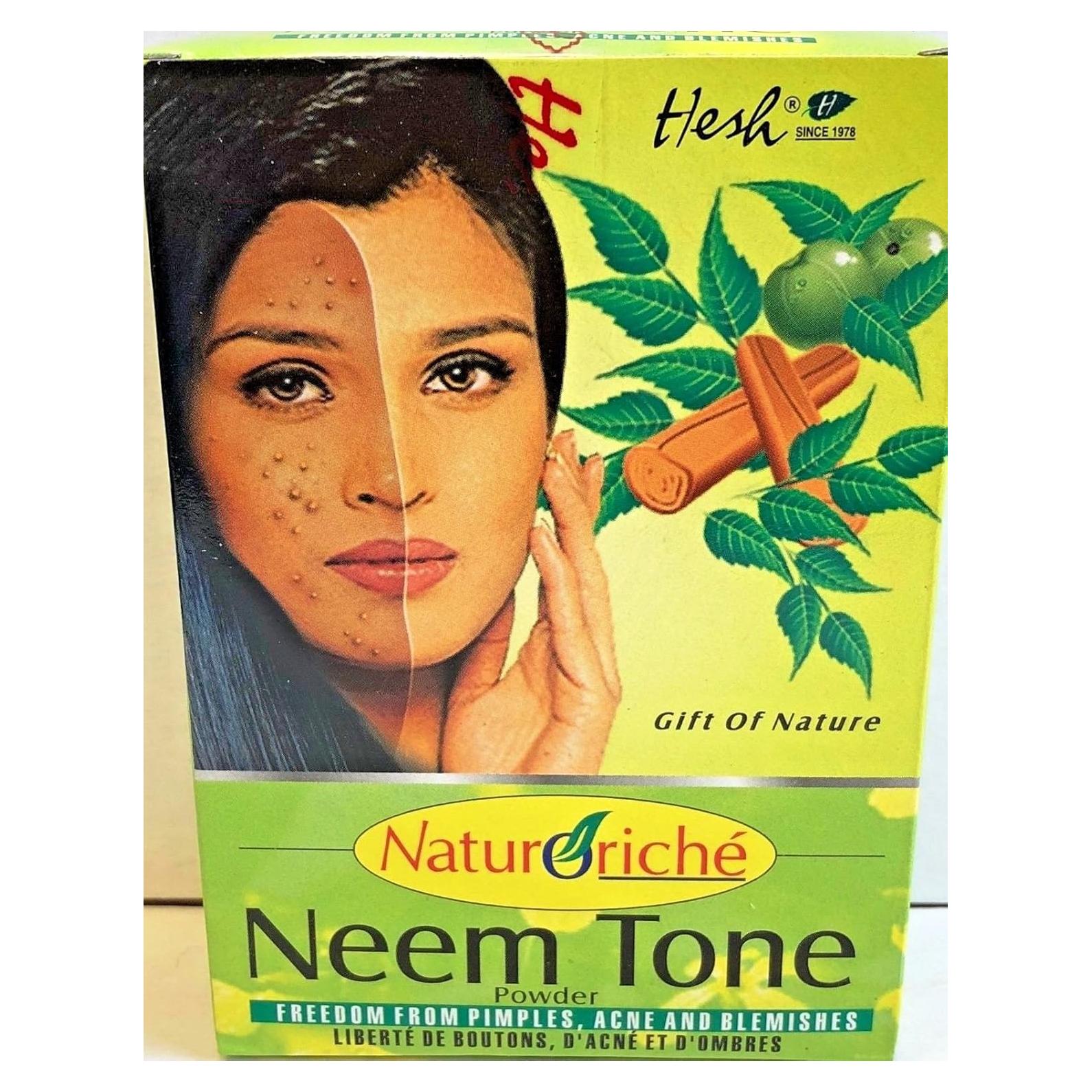 Polvo Tonificante Neem Hesh Herbal 100g - Antiséptico Natural