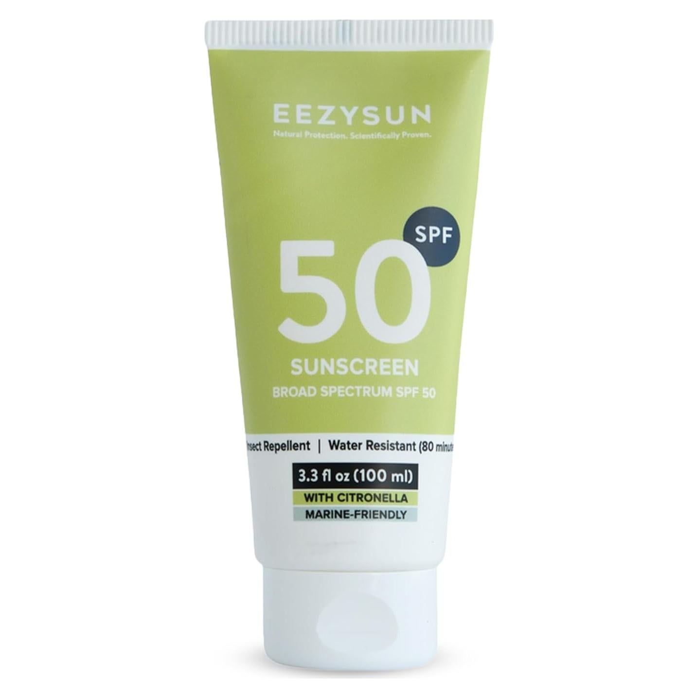 Protector Solar SPF 50 y Repelente de Insectos EEZYSUN 98 ml