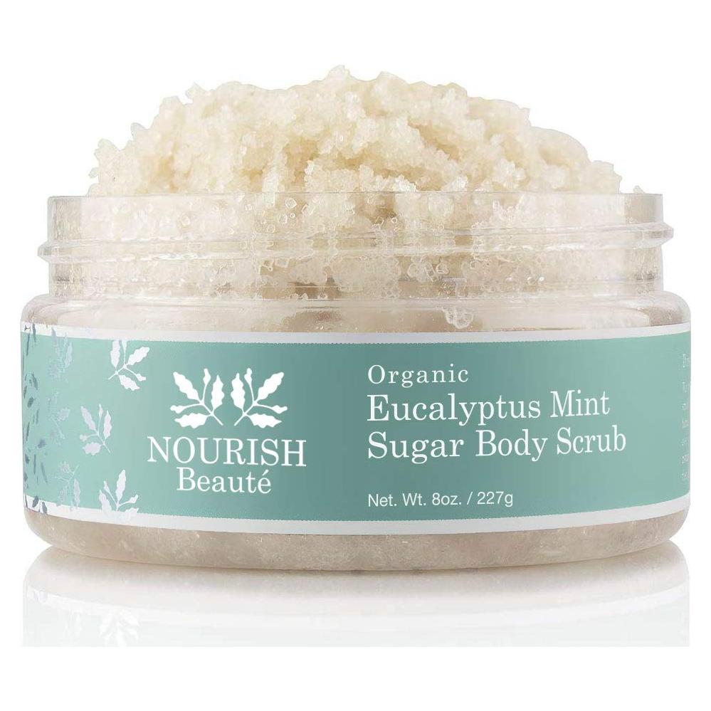 Exfoliante Corporal Orgánico Nourish Beaute 226.8 g Eucalipto Menta